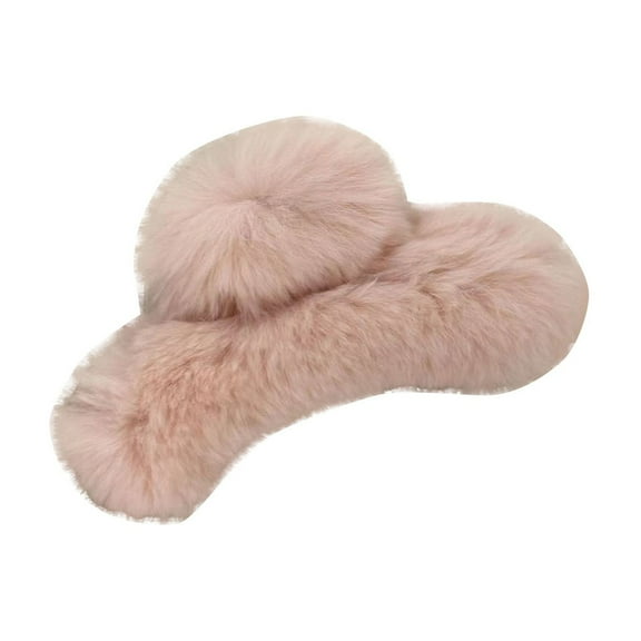 Ashosteey Stuffed Bunny Hair Clips,Animal Claw Clips, Girls Cute Hairpins Barrettes for Kids Teens Women Non Slip Hair Bobby Pins Hair Accessories for Baby Toddlers,Gift for Birthday Party