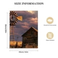 thumbnail image 2 of Creowell Windmill Barn Wall Art Barn Pictures Wall Decor Farmhouse Barn Wall Art Rustic Windmill Pictures Old Barn Paintings Rustic Farmhouse Poster Country Artwork for Living Room 16x20 in, 2 of 5