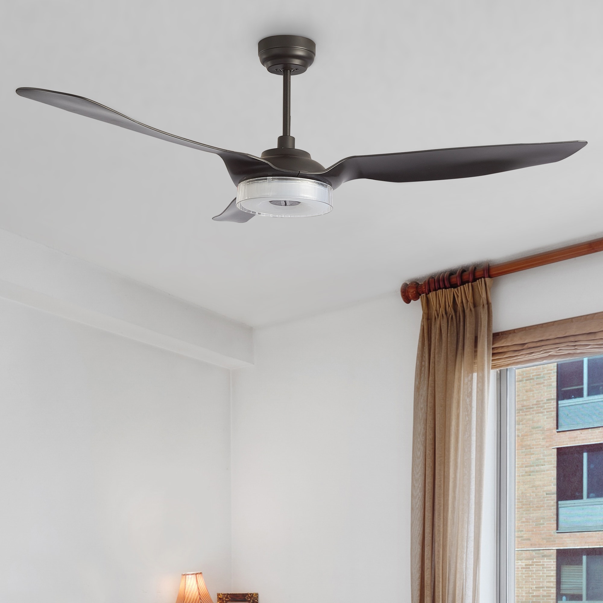 Universal Ceiling Fan Remote Control – UC9050T / CHQ9051T, 3-Speed Wall Mount With Full-Range Light Dimmer (Transmitter Only)