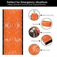 thumbnail image 2 of (2 Pack) ASR Outdoor Mylar Aluminized Emergency First Aid Bivvy Sleeping Bag With Stuff Sack, 2 of 8