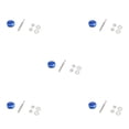 thumbnail image 2 of Transemion Modification de Voiture Serrure Capot Léger et Élégant Plusieurs Options Disponibles Bleu DP16-25 5Set, 2 of 6