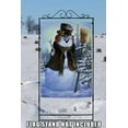 thumbnail image 4 of Toland Home Garden Dapper Snowman Winter Flag Double Sided 28x40 Inch, 4 of 5