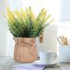 thumbnail image 5 of Artificial Plant In Pots Mini Potted Flowers Plant In Cloth For Home Decor Party Wedding Garden Table Office Patio Decoration, 5 of 6