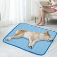 thumbnail image 6 of Dog Cooling Mat, Chilly Pad for Indoor & Outdoor, Ice Silk Mat Cooling Blanket Cushion Non-Toxic Breathable Sleep Bed Mat, 6 of 8