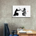 thumbnail image 3 of Epic Graffiti 'Kendo' by Pechane, Canvas Wall Art, 40"x26", 3 of 8