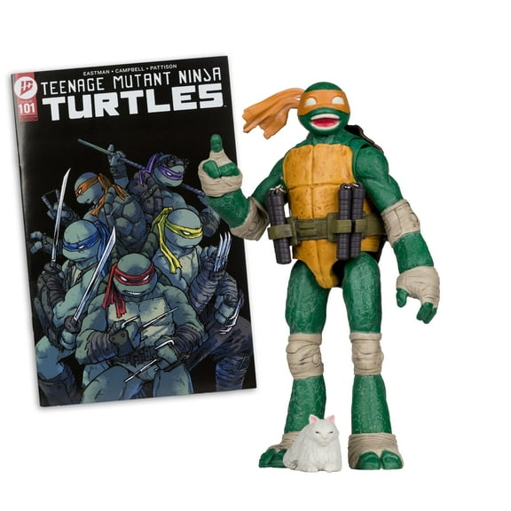 Teenage Mutant Ninja Turtles (Page Punchers) Michelangelo 5" Action Figure with Comic - McFarlane Toys