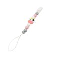 thumbnail image 1 of Chain Clip Feeding Accessories Handmade for Newborn Pink, 1 of 4