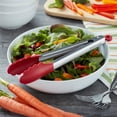 thumbnail image 5 of KitchenAid Silver/Red Silicone/Stainless Steel Tip Tongs, 5 of 5