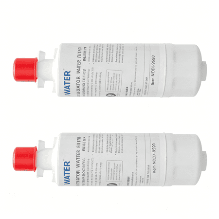 DKWATER 9690 Refrigerator Water Filter Replacement Compatible with Kenmore Elite 469690 & LG LT700P | Fresh Water Filtration | 2 Pack