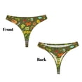 thumbnail image 3 of Fotbe Camping 1 Tanga Sin Costuras para Mujer con Estampado – Panties Invisibles, Transpirables y Cómodos para Uso Diario-X-Small, 3 of 6