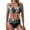 Green, variant on Women's High Waisted Bikinis 2026 Tummy Control High Waist Two Piece Swimsut Set with Criss Cross Back Beach Vacation Bathing Suit