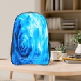 thumbnail image 5 of Honeii Blue Shell Print Clear Backpack Heavy Duty Transparent Bag 17" See Through BookBag for Women Men Adults Work Festival Sports Travel, 5 of 7