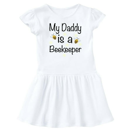 

Inktastic Beekeeping Daddy is a Beekeeper Gift Baby Girl Dress