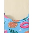 thumbnail image 3 of Suealasg Infant Baby Girl Swimsuits 2Pcs Set Newborn Summer Bikini Sets Sleeveless Fruit Print Tank Tops Bathing Suit Shorts Beachwear, 3 of 7