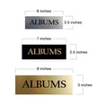 thumbnail image 5 of Signs ByLITA Basic Albums Sign (Red) - Large, 5 of 6