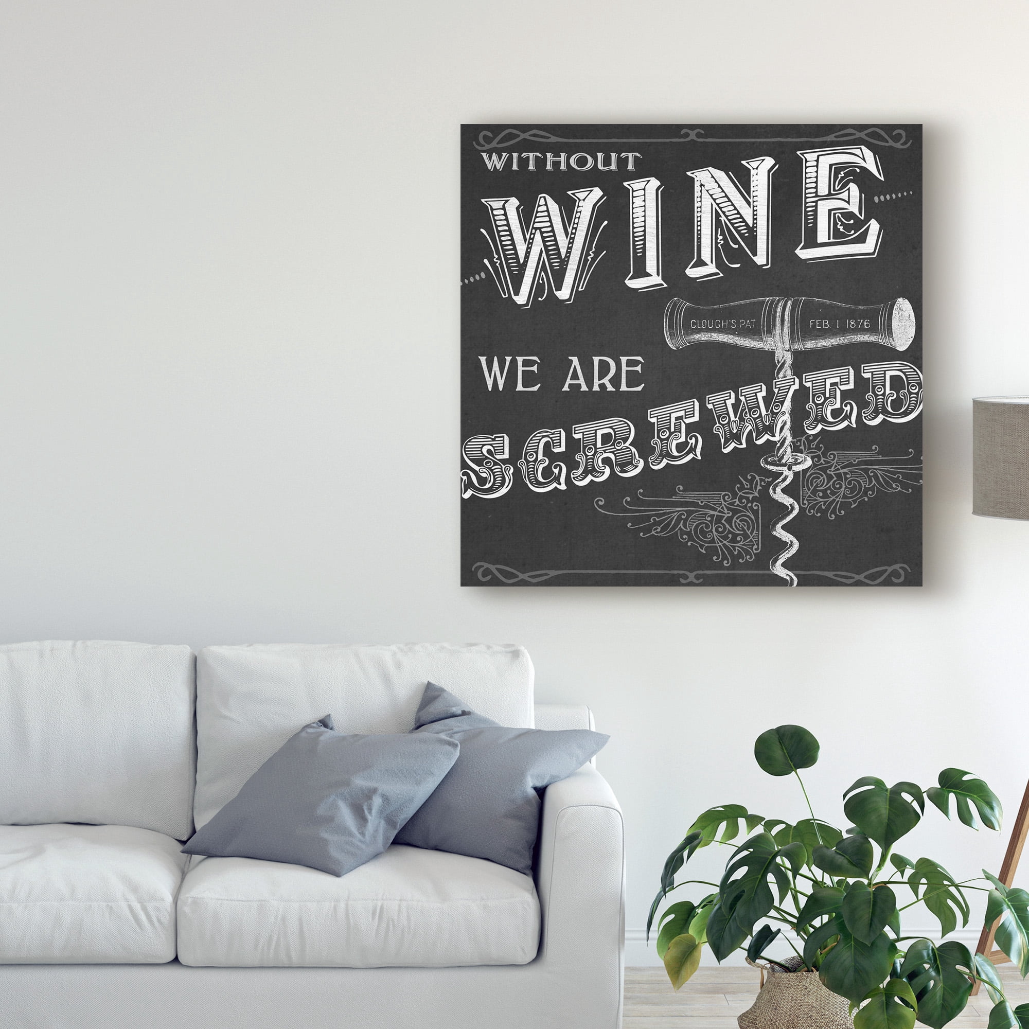 Trademark Fine Art 'Kitchen Sass V' Canvas Art by June Erica Vess