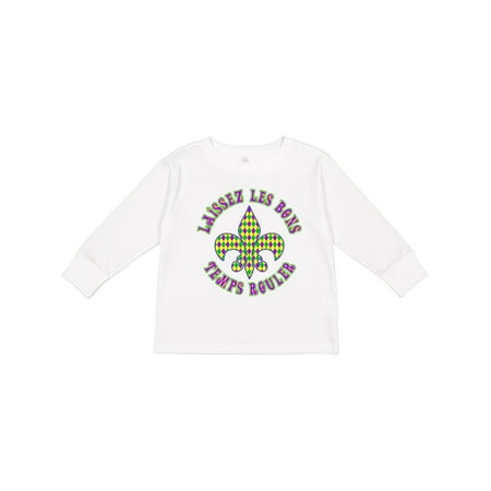 

Inktastic French Mardi Gras Gift Toddler Boy or Toddler Girl Long Sleeve T-Shirt
