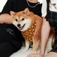 thumbnail image 4 of Naloa Chicken Legs 1 Dog Bandana Custom Dog Scarf Breathable Puppy Kerchief with Adjustable Bandana Bib for Dog and Cat-Large, 4 of 7