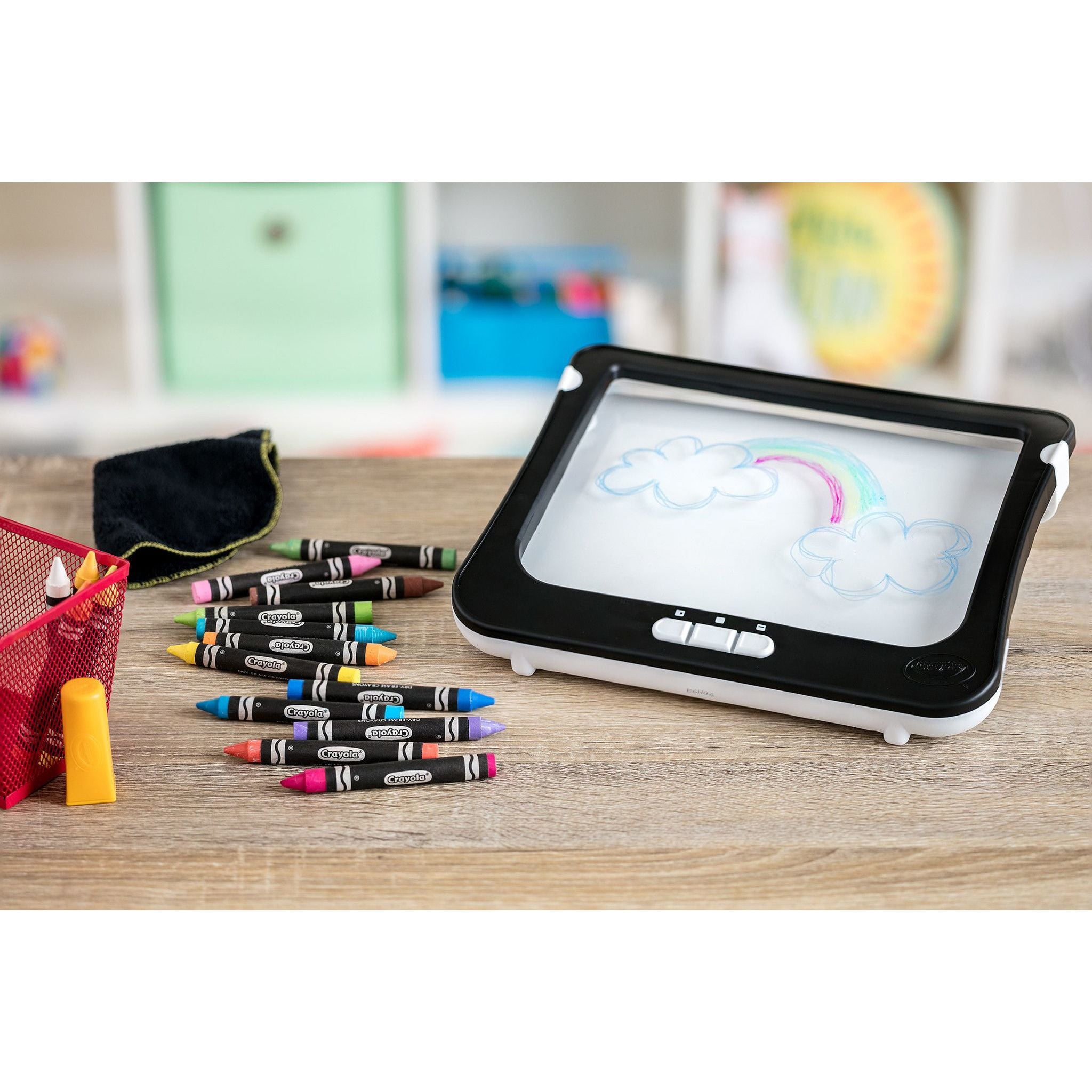 Crayola Dry Erase Light-Up Board With Bright Neon Crayons