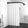 thumbnail image 2 of Barra De Cortina De Ba&ntilde;o De Ducha Extensible De 80-150cm Tubo En L Para Cortina De Ba&ntilde;o De Acero Inoxidable Ajustable Antideslizante Barra Telesc&oacute;pica Angular Para Cor, 2 of 7
