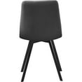 thumbnail image 2 of Meridian Furniture Annie Gray Velvet Dining Chair (Set of 2), 2 of 5