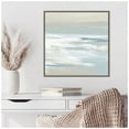 thumbnail image 2 of Amanti Art Shadows of the Sea I Framed Canvas Wall Art Print, 2 of 7