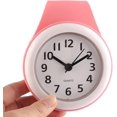 thumbnail image 2 of Reloj de pared para baño NQ Rosa Impermeable silencioso, 2 of 4