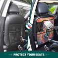 thumbnail image 6 of BZSMCE Car Organizer Kick Mats Back Seat Protector Creatively Rainbow Ram Printed, 6 of 7