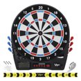 thumbnail image 3 of Viper Showdown Electronic Dartboard, Metropolitan Espresso Cabinet, Throw Line & Shadow Buster Dartboard Light Bundle, 3 of 3
