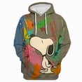 thumbnail image 4 of Sudadera con capucha Heartstopper Primavera/Otoño 2024 Ropa estética para mujer Sudadera con capucha gráfica de dibujos animados de Snoopy Sudadera Harajuku, 4 of 5