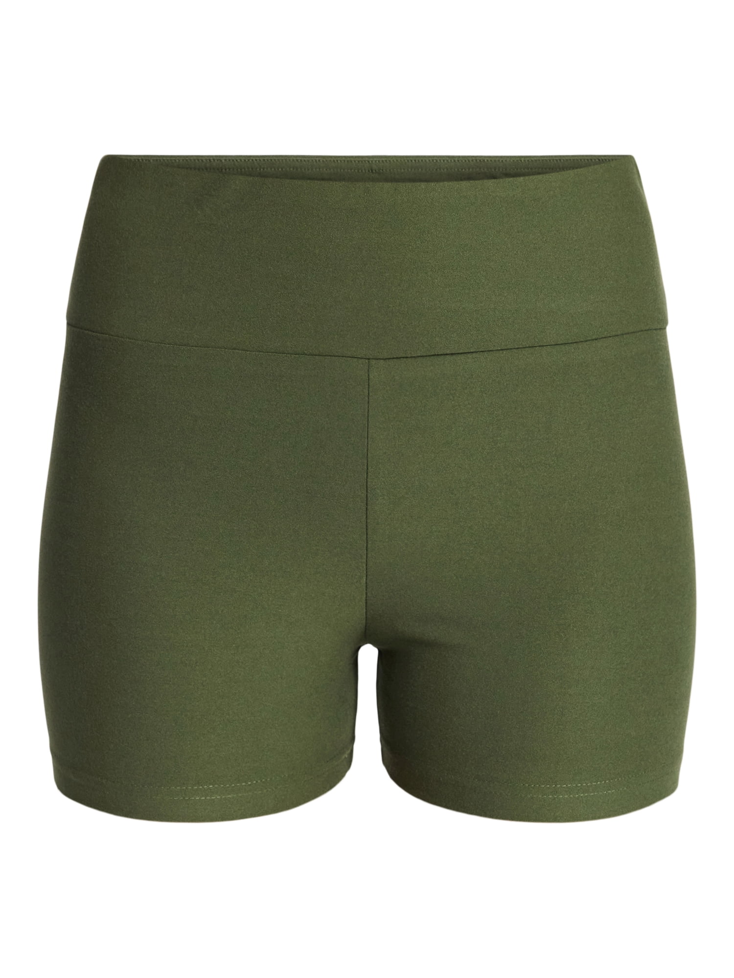 No Boundaries Faux Sueded Jersey Shorty Shorts, 3 in Inseam, Women's XXS-XXL