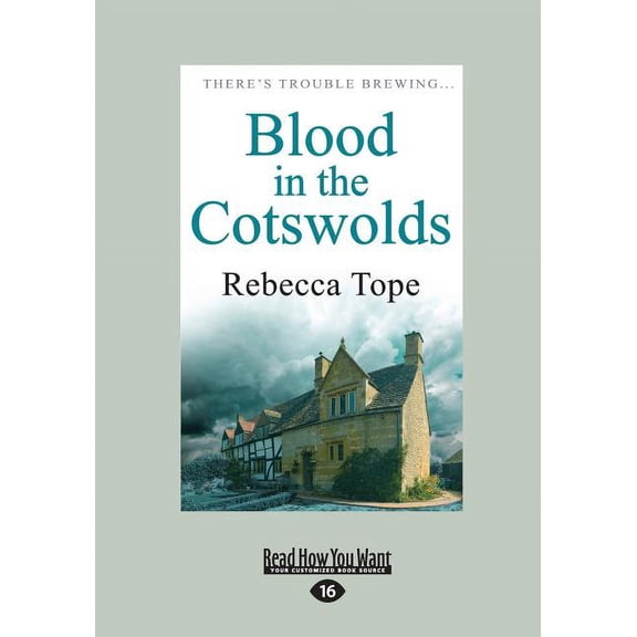 Blood in the Cotswolds (Paperback)(Large Print)