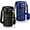 Blue, Black, variant on 2 Pack Premium Water Bottle Carrier with Strap, Light Water Bottle Carrier Bag Easy Clean, Water Bottle Holder with Pocket for Hiking, Walking, Travel