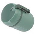thumbnail image 2 of Double Layer 480ml keep Warm Pot With Vacuo Insulated Stainless Steel Leakproof Soup Heat With Soup Spoon Bowl Lid And Silicone Handle.[Green], 2 of 9