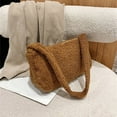 thumbnail image 5 of Women's Casual Shoulder Bag Polyester Messenger Hbag Crossbody Purse 26x17x10cm Brown/Beige/Black/Khaki Gift for Her, 5 of 6