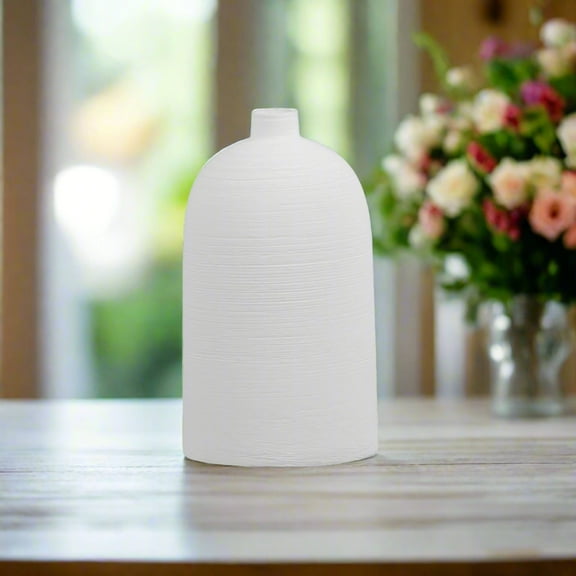 Hartlen Ceramic Textured Accent Vase