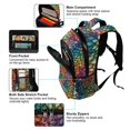 thumbnail image 5 of FORMRS Kids School Backpack Elementary Student Unisex Travel Bookbag with Reflective Stripes, Colorful Dragon Scales Pattern, 5 of 7