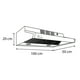 thumbnail image 4 of Campana Sanaire CR 100cm Negro de pared SANAIRE CR100NGO, 4 of 4
