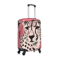 thumbnail image 3 of Uemuo Pink Cheetah Art Printed Washable Luggage Cover - Fashion Suitcase Protector Fits 18-32 Inch Luggage -Large, 3 of 9