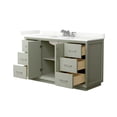 thumbnail image 6 of Wyndham Collection Wcf414160s-Qtz-Us3mxx Strada 60" Free Standing Single Basin Vanity Set, 6 of 7