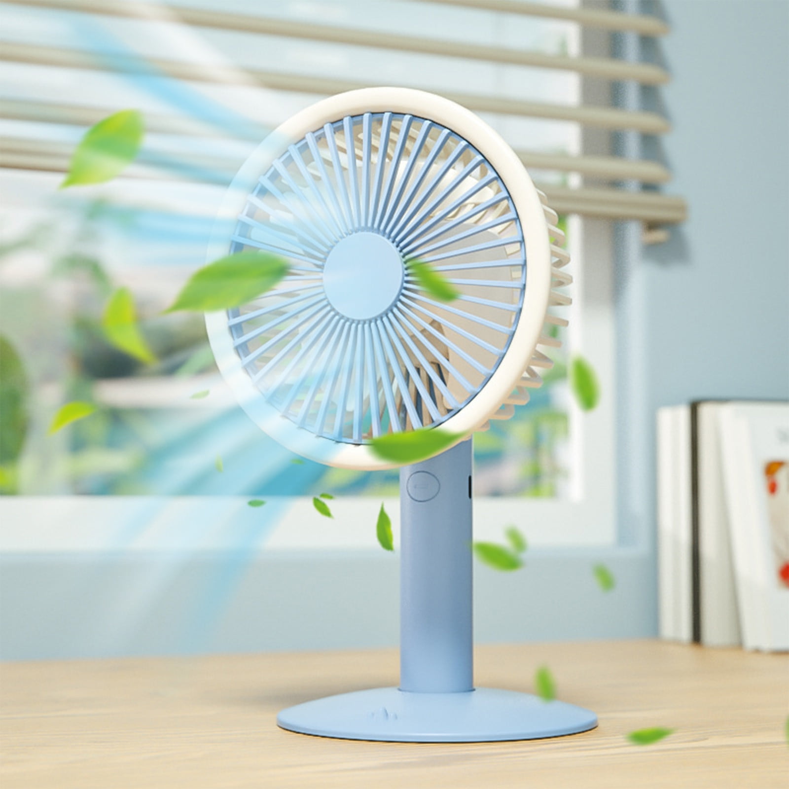 RuiHua Rechargeable Battery Operated Floor Fan, 16 inch Yellow Industrial High Velocity Drum Fan, Shop Fan for Camping Gym