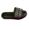 thumbnail image 2 of Tdoqot Womens Slides Sandals- Summer Beach Casual Comfortable Flat Sandals Black Size 7, 2 of 9