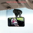 thumbnail image 3 of Baby Car Mirror, Car Interior Rear View Mirror with Adjustable Suction Cup, Shatterproof Child Observation Mirror Mounted on Windshield for Car Truck SUV, 3 of 9
