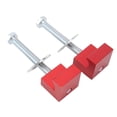 thumbnail image 4 of Car Tool Box Tie Down, J Hook Type Tie Down Device Simple Operation Sturdy And Durable ToolBox J Hook  For All Makes And Models Of Trucks, 4 of 8