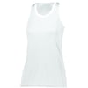 Augusta S Ladies Crosse Jersey White/White 1678