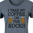 thumbnail image 3 of Instant Message - I Take My Coffee On The Rocks - Women's Any Way Dress, 3 of 7