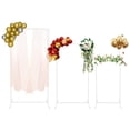 thumbnail image 6 of Set of 3 Arch Backdrop Stand Metal Arch Stand Wedding Arch Frame Metal Backdrop Stands for Weddings, Birthday Parties, Christmas Parties, 6 of 11