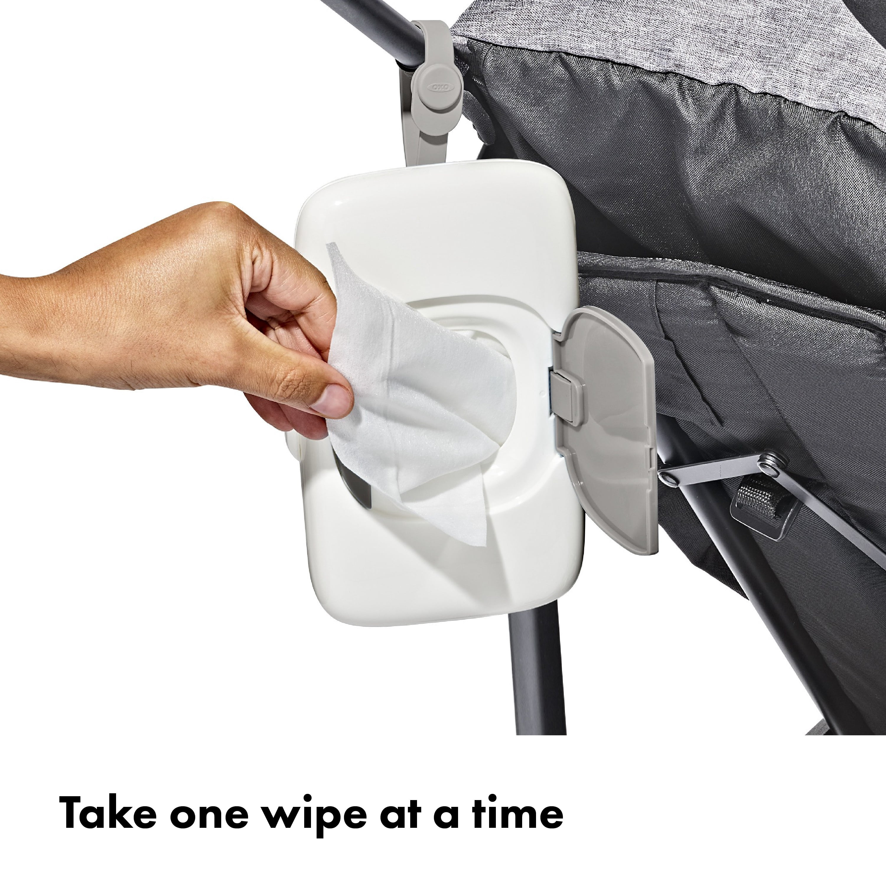OXO Tot On-the-Go Wipes Dispenser, Drizzle