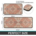 thumbnail image 3 of Buffalo Plaid Kitchen Rug 2 Pieces Set, Washable Non-Slip Kitchen Sink Decor Carpet, Home Black and White Cushioned Kitchen Floor Standing Mats 17"x47"+17"x30", 3 of 6