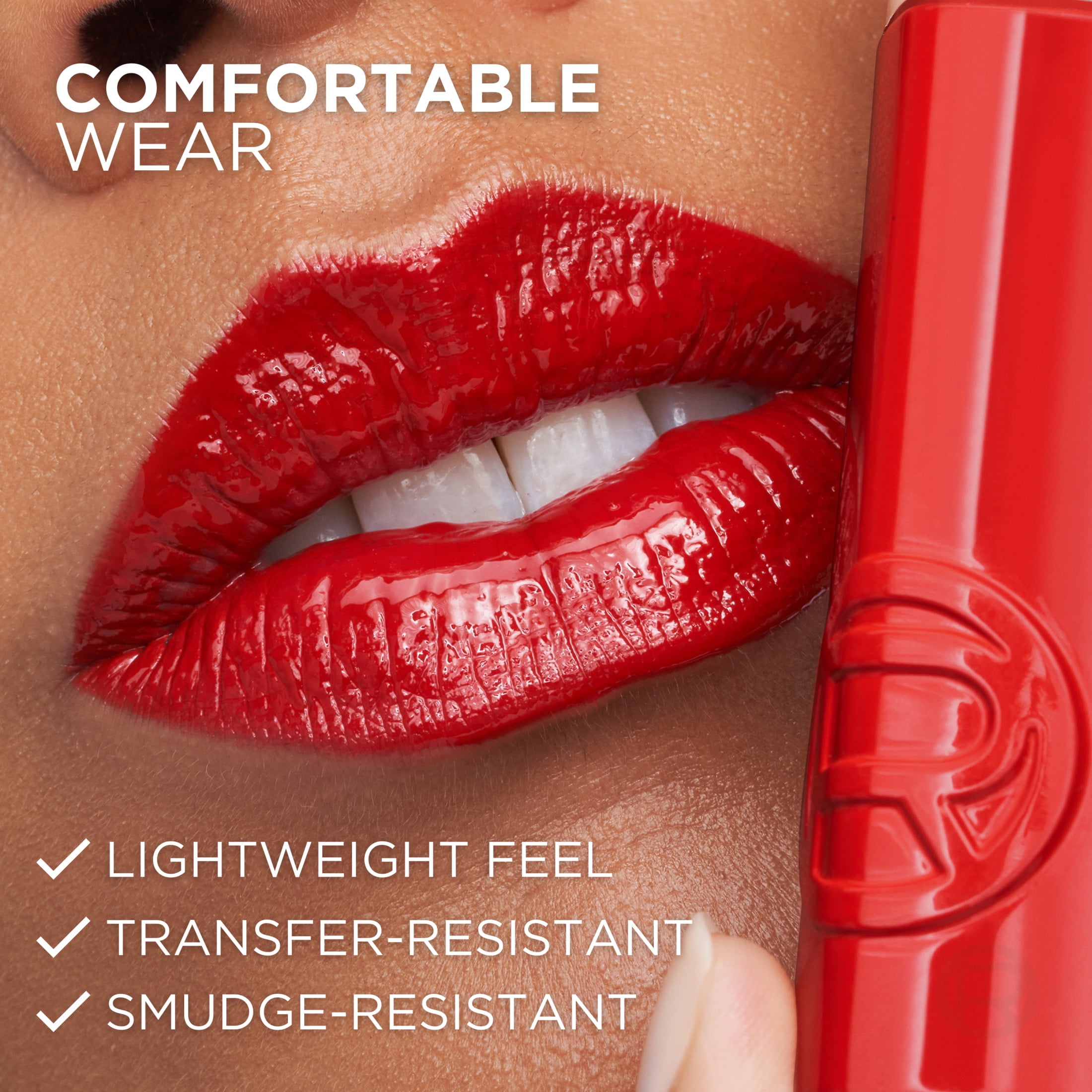 L'Oreal Paris Infallible Lacque Resistance Lightweight Long-Lasting Liquid Lipstick, Le Nu Rose, 0.13 fl oz
